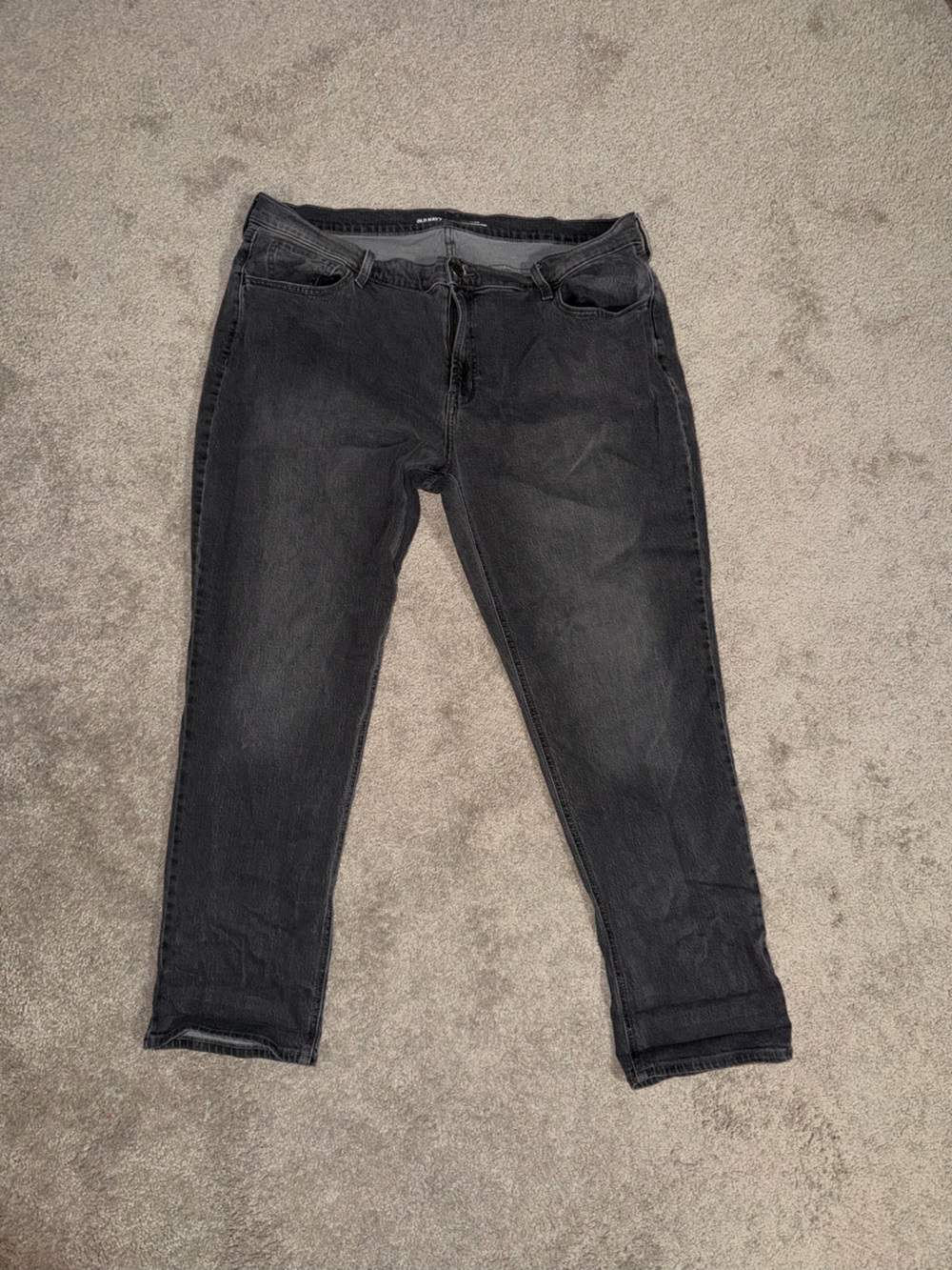 Old Navy Women's Black Boyfriend Jeans